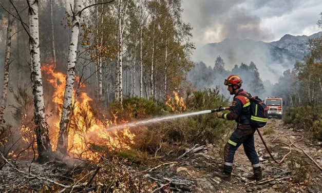 El cambio climático y su relación con los incendios forestales en España