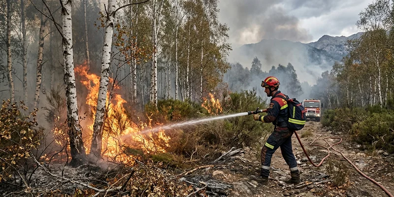 El cambio climático y su relación con los incendios forestales en España
