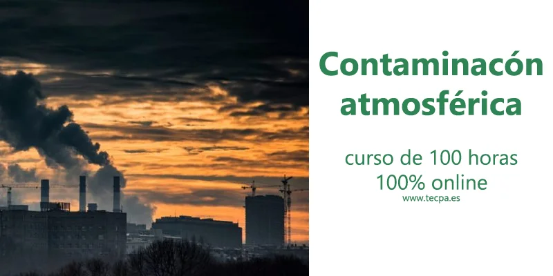 curso contaminación atmosférica 100horas online