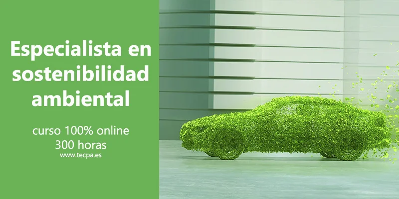 curso de sostenibilidad ambiental 100% online de 300 horas de duración
