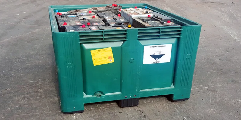 Nuevo proceso de reciclaje de baterias de vehiculos