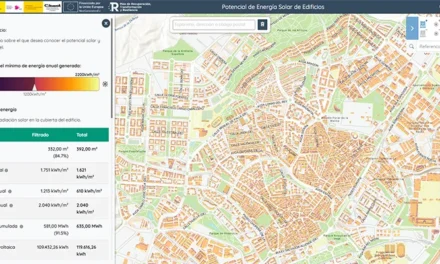 Actualización de la plataforma geoespacial para la evaluación del potencial solar de tejados en España