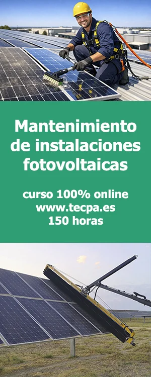 curso de mantenimiento de instalaciones fotovoltaicas